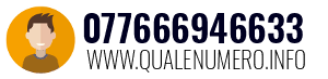 Numero di telefono 077666946633 077666946633