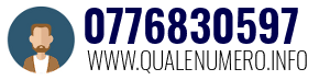 Numero di telefono 0776830597 0776830597