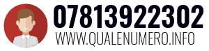 Numero di telefono 07813922302 07813922302