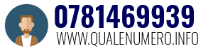 Numero di telefono 0781469939 0781469939