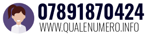 Numero di telefono 07891870424 07891870424