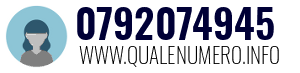 Numero di telefono 0792074945 0792074945