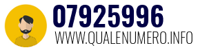 Numero di telefono 07925996 07925996