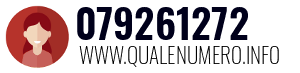 Numero di telefono 079261272 079261272