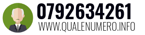 Numero di telefono 0792634261 0792634261