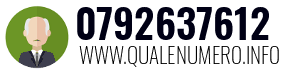 Numero di telefono 0792637612 0792637612