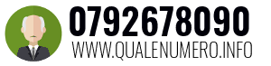 Numero di telefono 0792678090 0792678090
