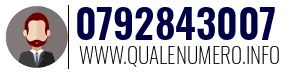 Numero di telefono 0792843007 0792843007