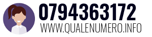 Numero di telefono 0794363172 0794363172