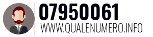 Numero di telefono 07950061 07950061