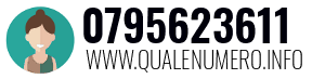 Numero di telefono 0795623611 0795623611