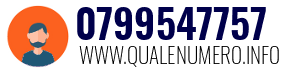 Numero di telefono 0799547757 0799547757
