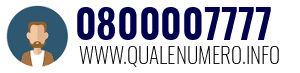 Numero di telefono 0800007777 0800007777