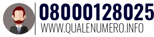 Numero di telefono 08000128025 08000128025