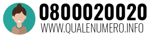 Numero di telefono 0800020020 0800020020