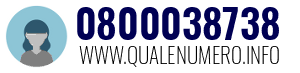 Numero di telefono 0800038738 0800038738