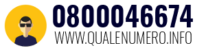 Numero di telefono 0800046674 0800046674