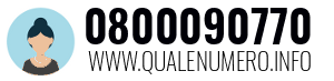Numero di telefono 0800090770 0800090770