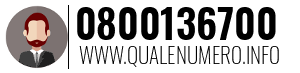 Numero di telefono 0800136700 0800136700