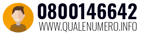Numero di telefono 0800146642 0800146642