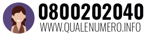 Numero di telefono 0800202040 0800202040