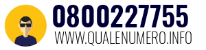 Numero di telefono 0800227755 0800227755
