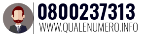 Numero di telefono 0800237313 0800237313