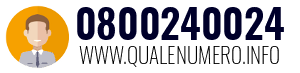 Numero di telefono 0800240024 0800240024