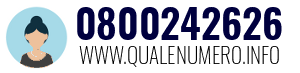 Numero di telefono 0800242626 0800242626