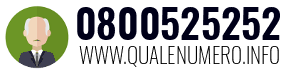 Numero di telefono 0800525252 0800525252