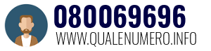 Numero di telefono 080069696 080069696