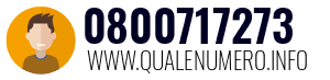 Numero di telefono 0800717273 0800717273