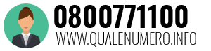 Numero di telefono 0800771100 0800771100