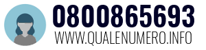 Numero di telefono 0800865693 0800865693