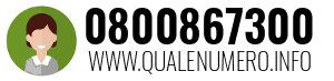 Numero di telefono 0800867300 0800867300