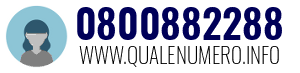 Numero di telefono 0800882288 0800882288