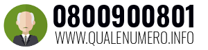 Numero di telefono 0800900801 0800900801