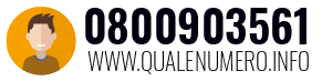 Numero di telefono 0800903561 0800903561