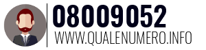 Numero di telefono 08009052 08009052