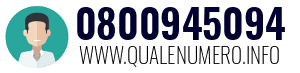 Numero di telefono 0800945094 0800945094