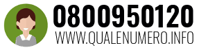 Numero di telefono 0800950120 0800950120