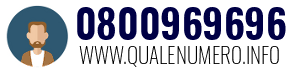 Numero di telefono 0800969696 0800969696