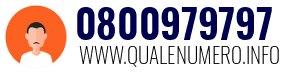 Numero di telefono 0800979797 0800979797