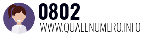 Numero di telefono 0802 0802