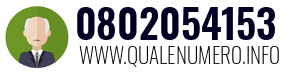 Numero di telefono 0802054153 0802054153
