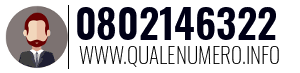 Numero di telefono 0802146322 0802146322