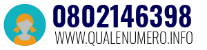 Numero di telefono 0802146398 0802146398
