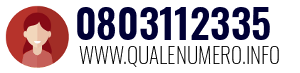 Numero di telefono 0803112335 0803112335