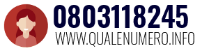 Numero di telefono 0803118245 0803118245
