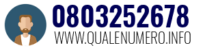 Numero di telefono 0803252678 0803252678